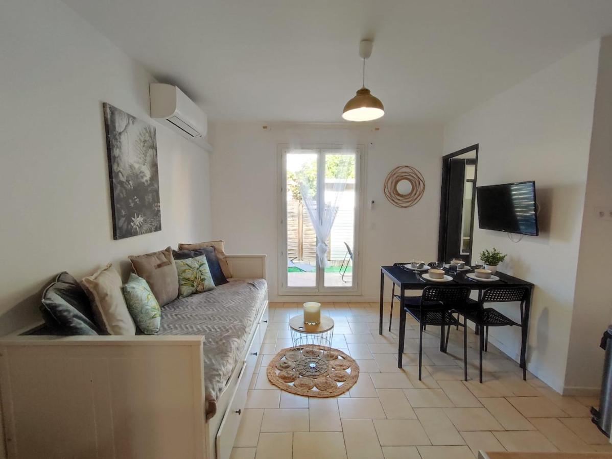 Appartement Avec Jardin Privatif A 300M De La Plage *2* Кане-ан-Руссійон Екстер'єр фото