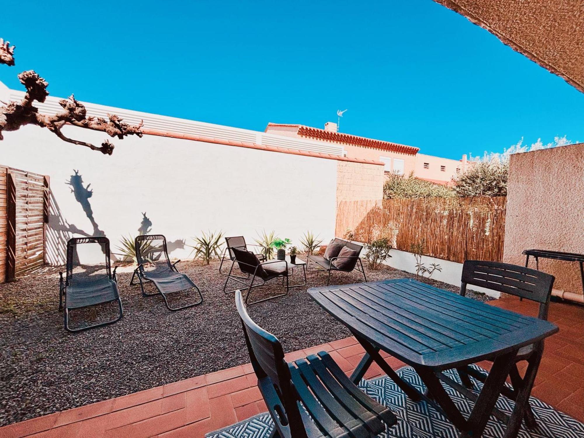 Appartement Avec Jardin Privatif A 300M De La Plage *2* Кане-ан-Руссійон Екстер'єр фото